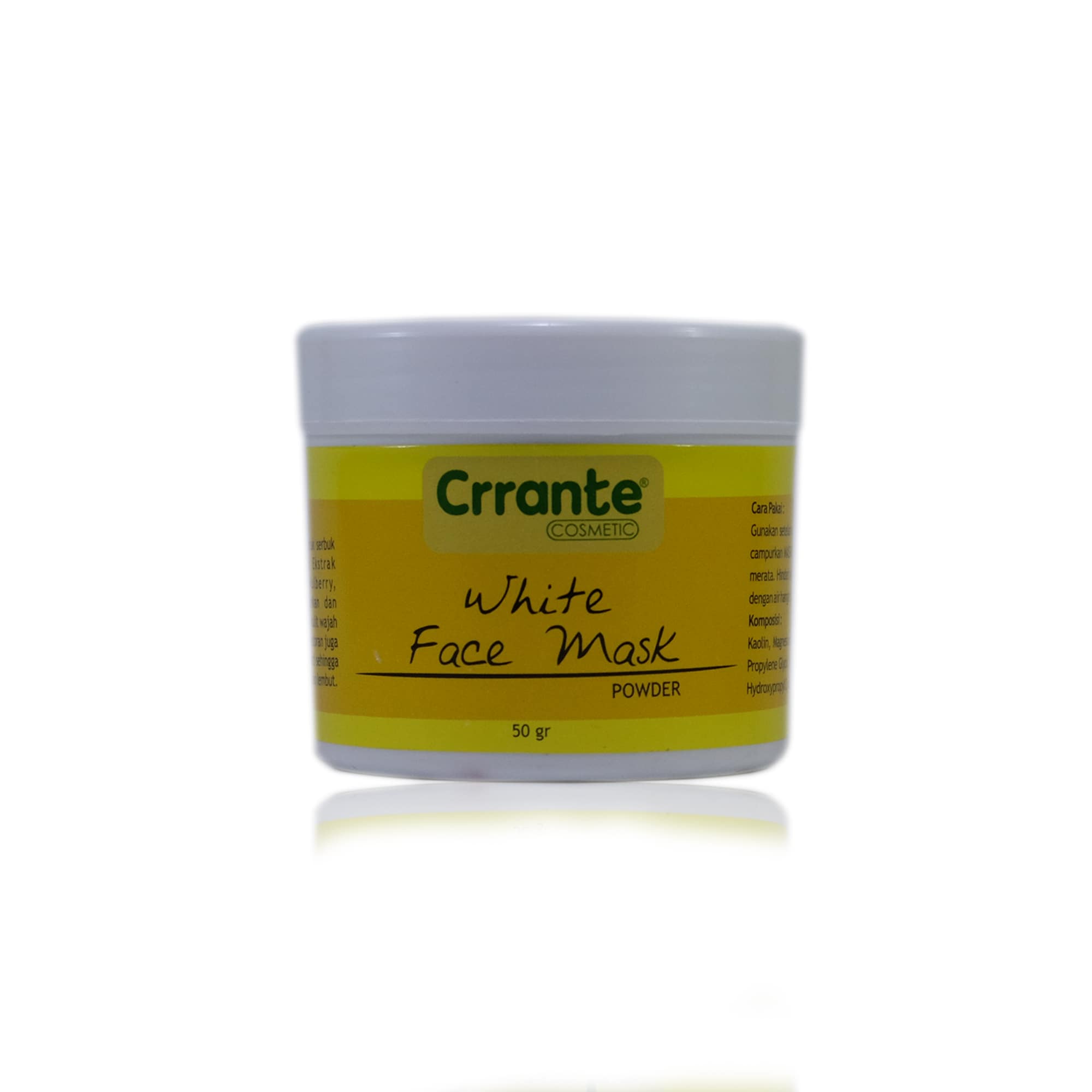 Crrante White Face Mask Powder 50gr Crrante Cosmetics crrante-white-face-mask-powder-50gr-crrante-cosmetics